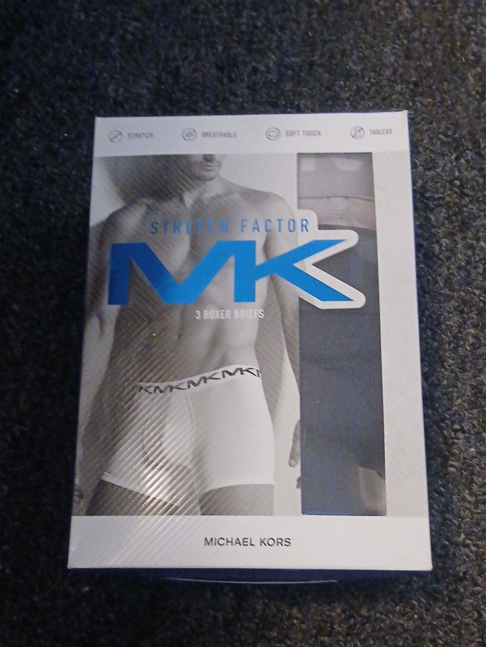 Michael Kors Men's Boxer Briefs 3-Pack - White